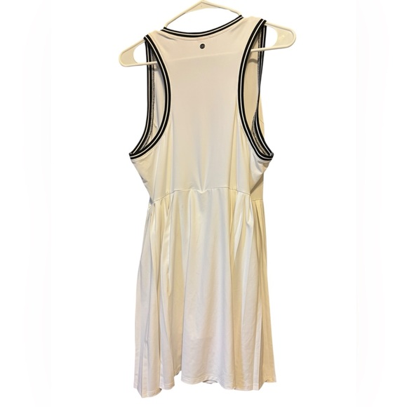 NWT CALIA Women's Doubles Dress Pure White & Pure Black Size Large - Picture 7 of 7